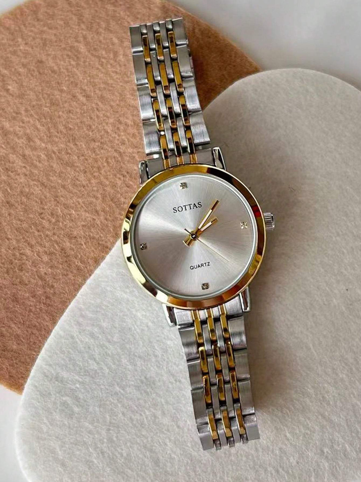 Sottas Silver & Gold Two-Tone Women's Watch