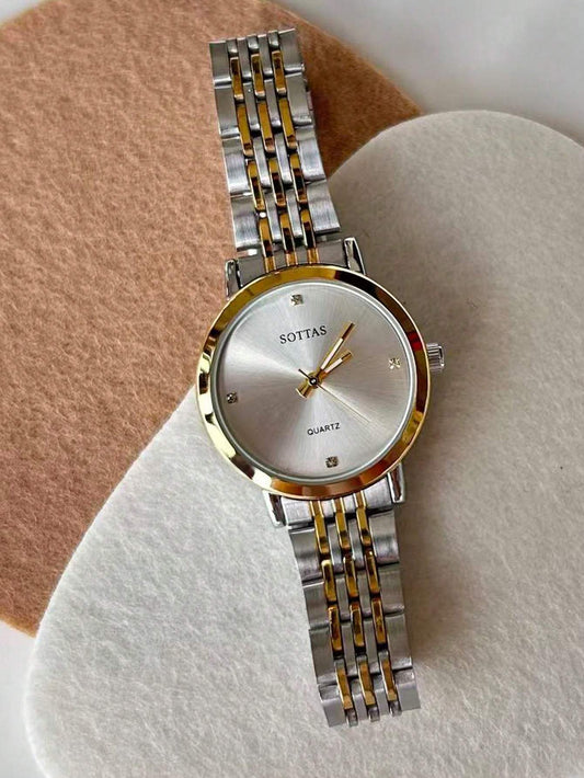 Sottas Silver & Gold Two-Tone Women's Watch
