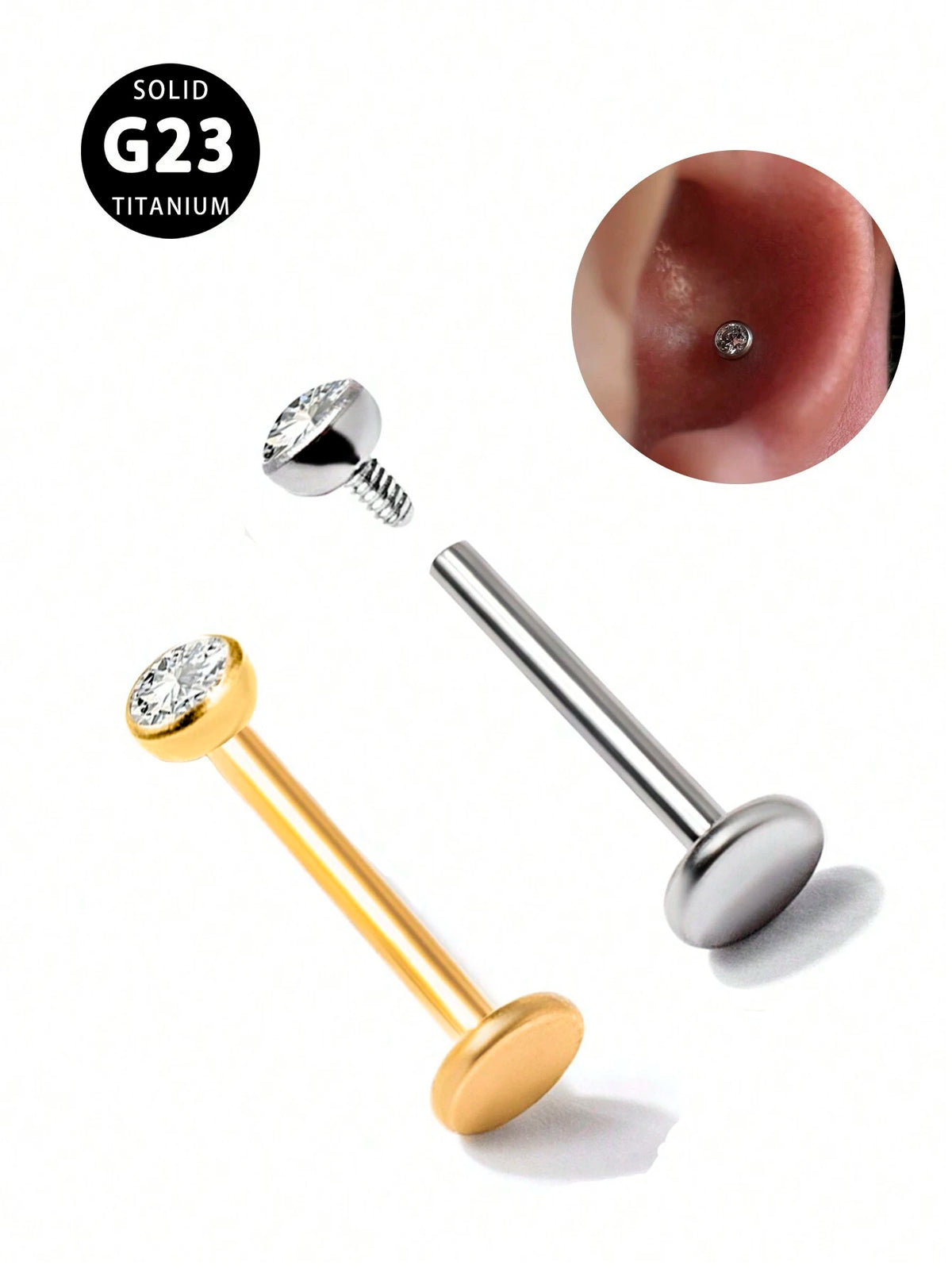 Titanium Piercing Stud