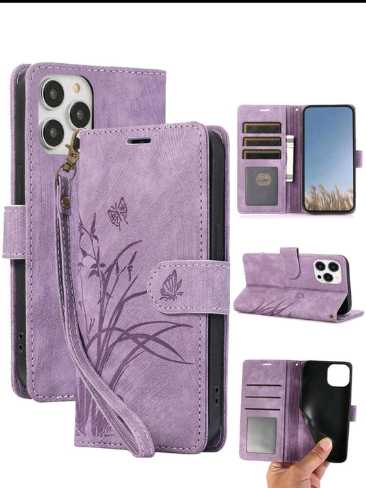 Floral Wallet flip cover