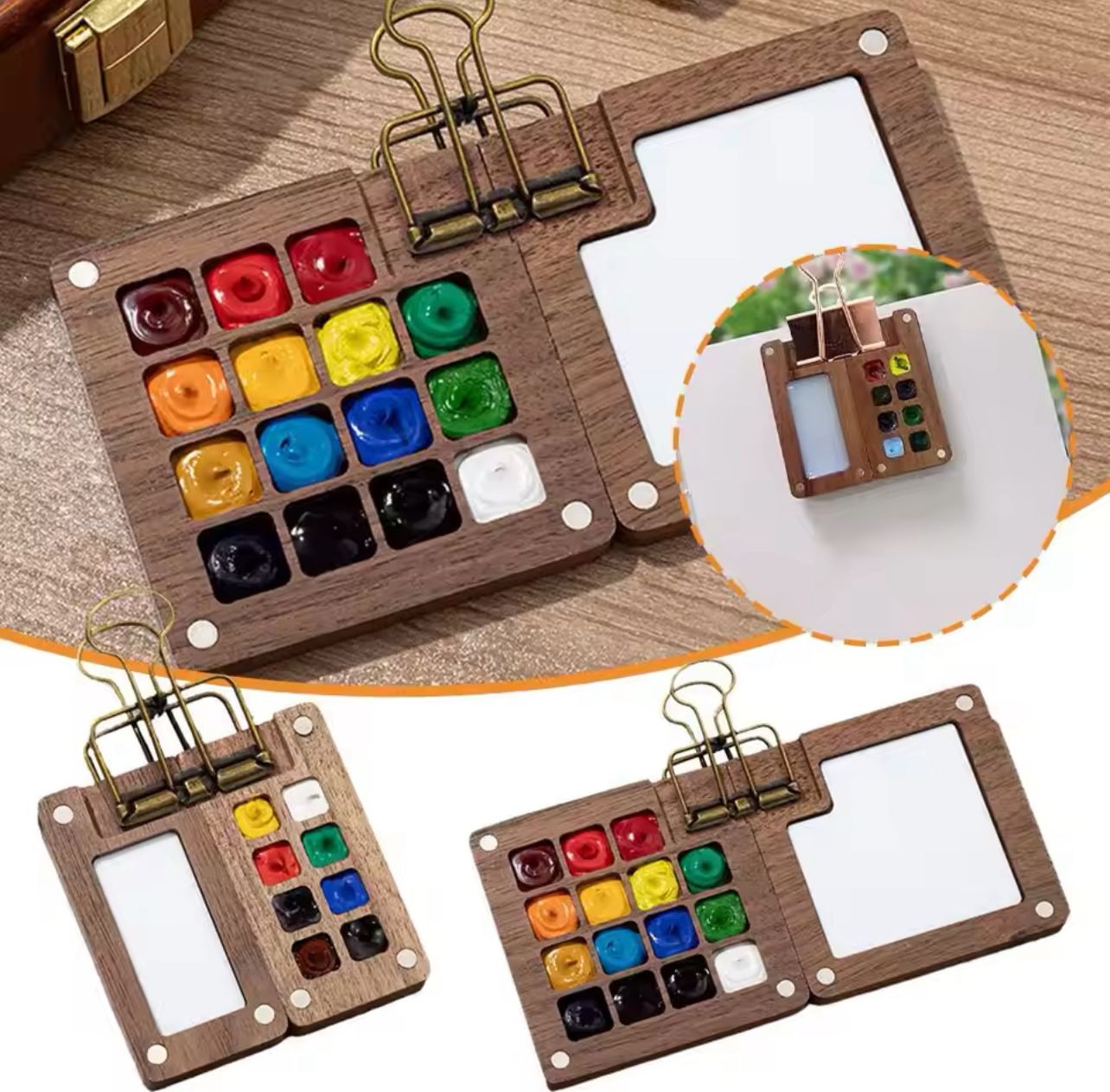 Mini Watercolor Paint Pad Set- Artfolio