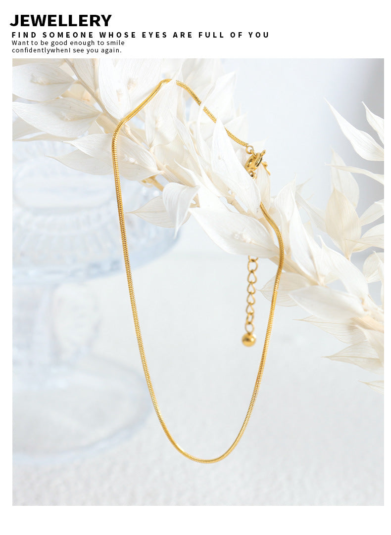 Snake Skin Sleek Anklet