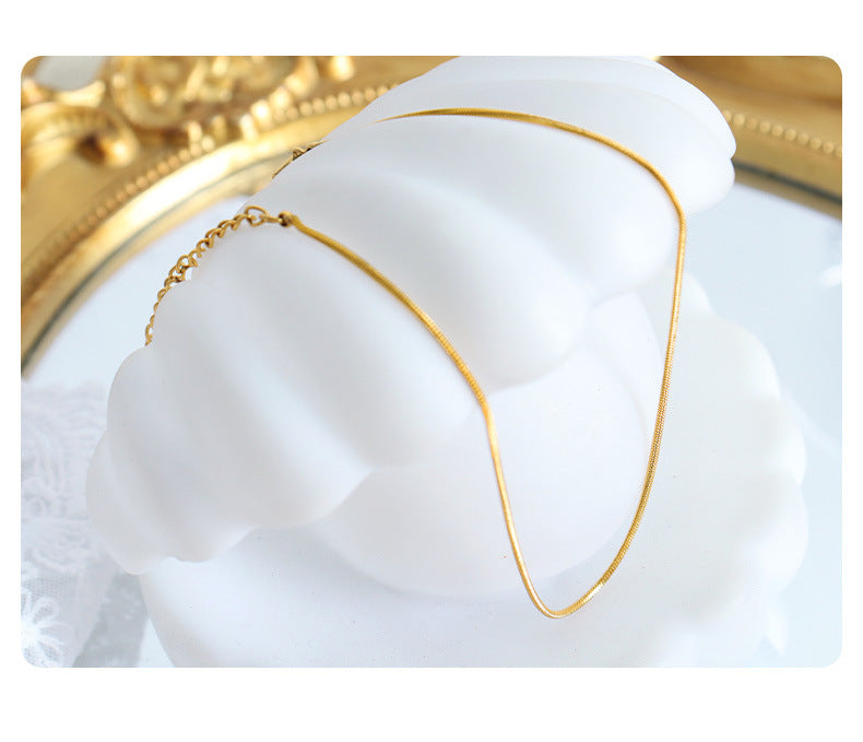 Snake Skin Sleek Anklet